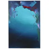 Untitled by Bob Rankin, Large acrylic on canvas with heavy impasto, sold May 2021