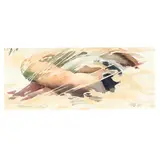 Swimmer Study #2 by Maud Gatewood, Watercolor on paper, sold May 2021
