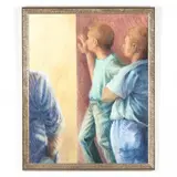 Observations by Barbara Gilmore, Acrylic on canvas, sold May 2021
