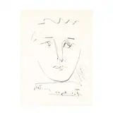 Pour Roby by Pablo Picasso, Etching, sold May 2021
