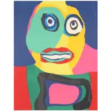 Untitled by Karel Appel, Lithograph in colors, sold May 2021