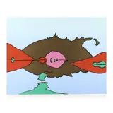 Moonscape II by Peter Max, Serigraph in colors, sold May 2021