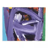 Contortion with Blue Sky by Peter Griffen, Oil on paper, sold May 2021