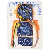 5 Songs by Tony Kaye, Oil and collage on heavy paper, sold May 2021