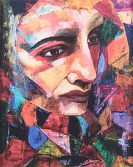 Face by Pontus Platin, Graphic print, sold Oct 2026
