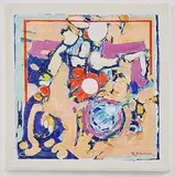 Composition by Ralph Jobsson, oil, sold Oct 2026