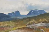 Lapporten by Olof Hermelin, Oil painting, sold Oct 2026
