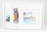 Stockholm motifs by Johan Persson, Watercolours 3 pcs, sold Oct 2026