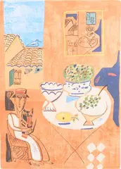 Untitled by Madeleine Pyk, Colour lithograph, sold Oct 2026