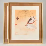 Untitled by Mia Sandberg, Colour lithographs 2 pcs, sold Oct 2026