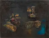 Untitled by Jan Naliwajko, Mixed media/Collage, sold Oct 2026