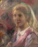 Untitled by Tadeusz Kamasa, Oil painting, sold Oct 2026