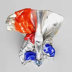 Polychrome acrylic by Jan Naliwajko, Sculpture, sold Oct 2026