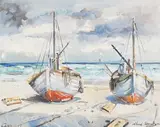 Skagen by Oidentifierad Konstnär, Oil painting, sold Oct 2026