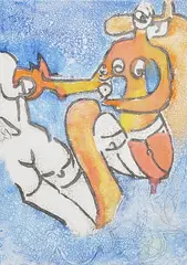 Composition by Oidentifierad Konstnär, Monotype, sold Sep 2026