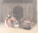 Indian Chief by John Erik Franzén, Colour lithograph, sold Sep 2026