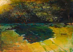 Composition by Jonas Netterberg, Oil painting, sold Sep 2026