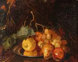 Still life with fruit by Axel Peter, Oil painting, sold Sep 2026