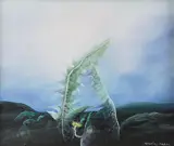 Dandelion by Stanley Helin, Oil painting, sold Sep 2026