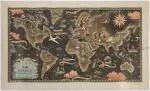 Planisphère Air France, c. 1947 by Lucien Boucher, Lithographie, sold Mar 2026