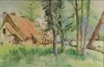 Meslay by Georges Latouche, Aquarelle, sold Mar 2026