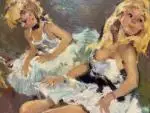 "Repos" by Pierre Grisot, Huile, sold Mar 2026