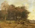 Paysage au bord de l'étang by Louis Aimé Japy, 1891, Huile sur panneau, sold Mar 2026