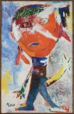 Mathieu by Yvonne Mottet, Huile sur toile, sold Nov 2025