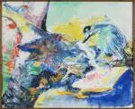 Canards sauvages by Yvonne Mottet, Huile sur toile, sold Nov 2025