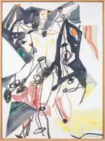 Vestiges by Eugène de Kermadec, 1951, Huile sur toile, sold Jun 2025