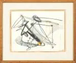 Les appelants by Eugène de Kermadec, 1956, Crayon, aquarelle et lavis, sold Jun 2025