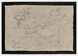 Untitled by Satish Gujral, Pencil on rice paper pasted on plywood, sold Feb 2025