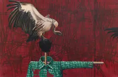 Untitled by Ram Bali Chauhan, 2010, Oil on canvas, offered Jan 2025