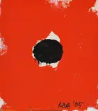 Untitled by S. H. Raza, Acrylic on paper board, sold Jul 2025