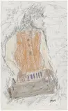 Untitled by Krishen Khanna, Mixed media on paper, sold Jul 2025