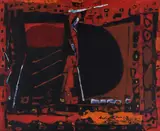 Untitled by Achuthan Kudallur, Acrylic on canvas, sold Jul 2025