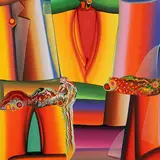 Untitled by Bose Krishnamachari, Acrylic on canvas, sold Jul 2025
