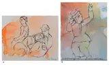 Untitled by Sakti Burman, Watercolour and pen on paper, sold Jul 2025