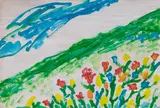 Untitled by F. N. Souza, Acrylic on paper, sold Dec 2025