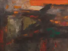 Reflex by K. M. Adimoolam, Oil on canvas, sold Dec 2025