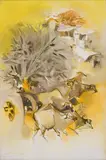 Untitled by M. Sivanesan, Oil on canvas, sold Dec 2025