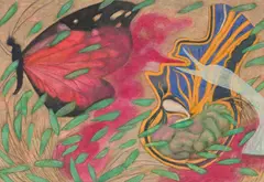 Untitled by Amit Ambalal, 2004, Watercolour and gouache on paper, sold Dec 2024
