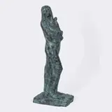 Die Flüchtende by Thomas Jastram, 2018, Bronze, grün patiniert, sold Jun 2026