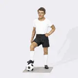 Fußballliebe by Stephan Balkenhol, 2024, Bronze, farbig bemalt, sold Jun 2026