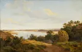 Elblandschaft by Johann Georg Haeselich, 1836, Öl/Leinwand, sold Jun 2026