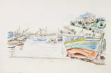 Am Luganer See by Ivo Hauptmann, Aquarell, sold Jun 2026