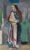 Vertriebene by Erich Hartmann, 1948, Öl/Leinwand, sold Jun 2026