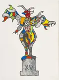 Devil XV by Niki de Saint Phalle, 1997, Farblithographie, sold Jun 2026