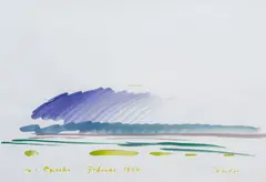 Weiter Horizont by Siegward Sprotte, 1994, Aquarell, sold Jun 2026