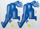Tennis II by Hans Ticha, 1995, Farblithographie, sold Jun 2026